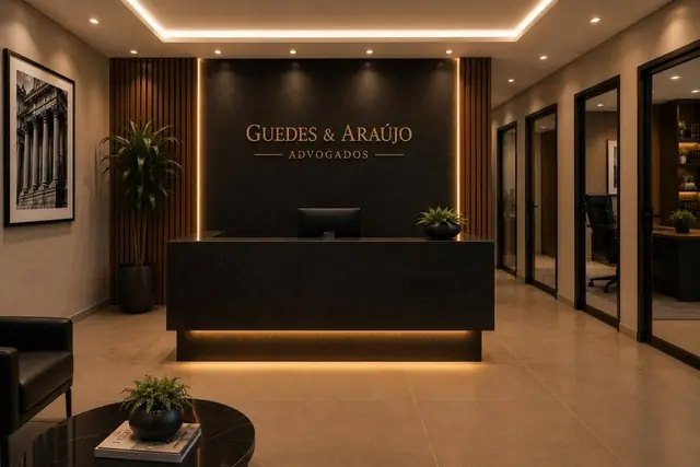 Guedes & Araújo Advogados — recepção corporativa